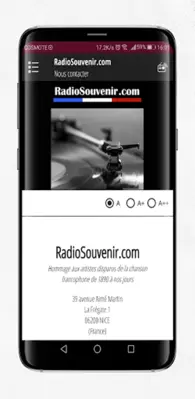 RadioSouvenir.com android App screenshot 0